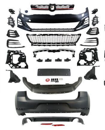 Jom Body Kit Sports Design Vw Golf Mk7  Pdc Hcs Huller Og Inkl  Tågelygter  årgang 08 2012-2017