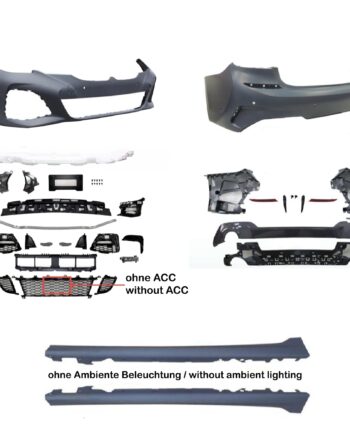 Jom Body Kit Sportsdesign Inkl  Sideskørter Med Pdc-huller Og Parkeringsass  Bmw   Serie G20  2019-