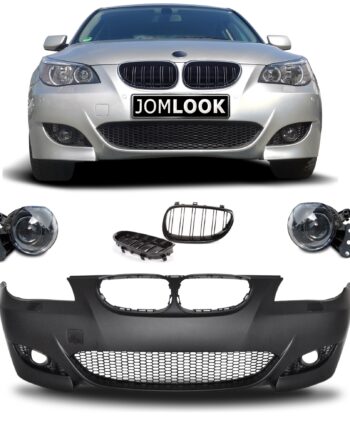 Jom Forkofanger Inkl  Tågelygter Og Kølergrill Bmw   Serie E60 Sedan   E61 Touring