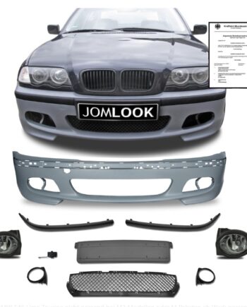 Jom Forkofanger Kit Inkl  Klar Glas Tågelygter Til Bmw   Serie E46 Sedan   Touring