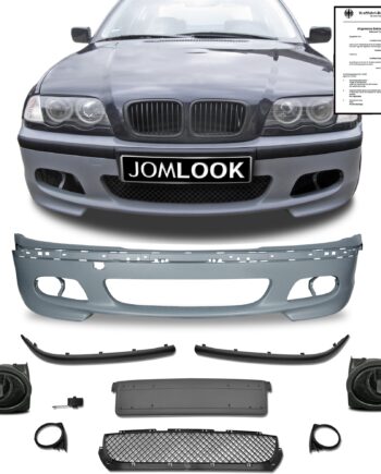 Jom Forkofanger Kit Inkl  Røgfarvede Tågelygter Til Bmw   Serie E46 Sedan   Touring
