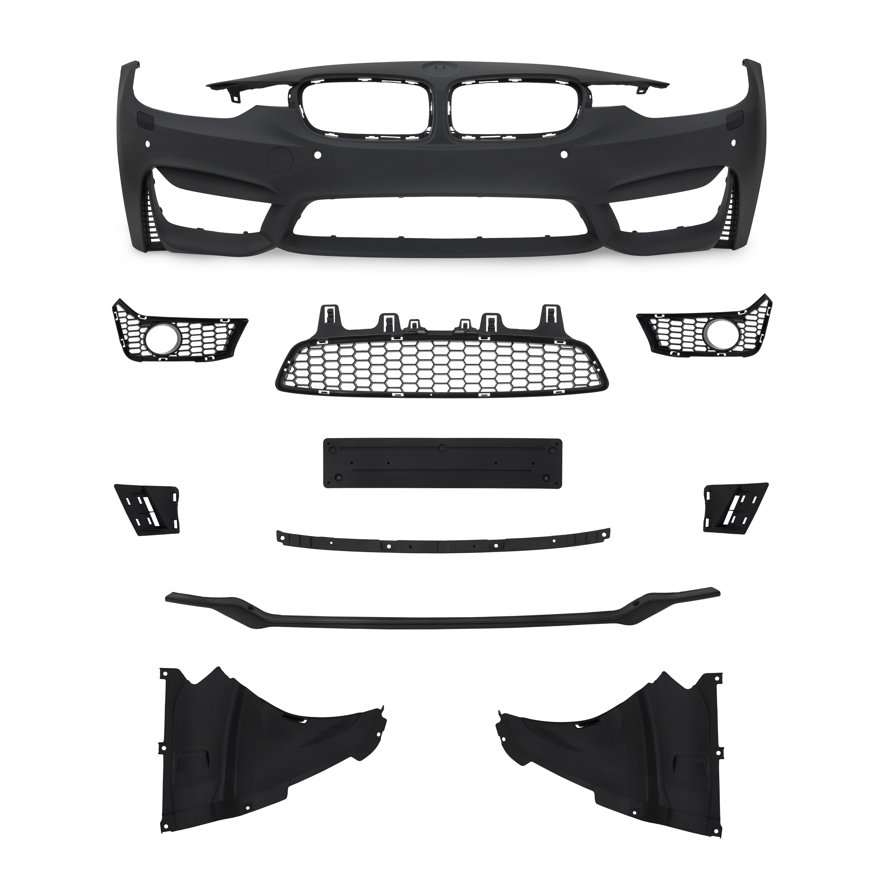 Jom Forkofanger Sports Design Til Bmw   Serie F30 Lci  årgang 05 2015-2018