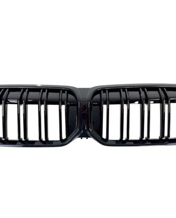 Jom Frontgrill Dobbelt Ribbe Højglans Sort Til Bmw   Serie G20 G21 Lci  07 2022-