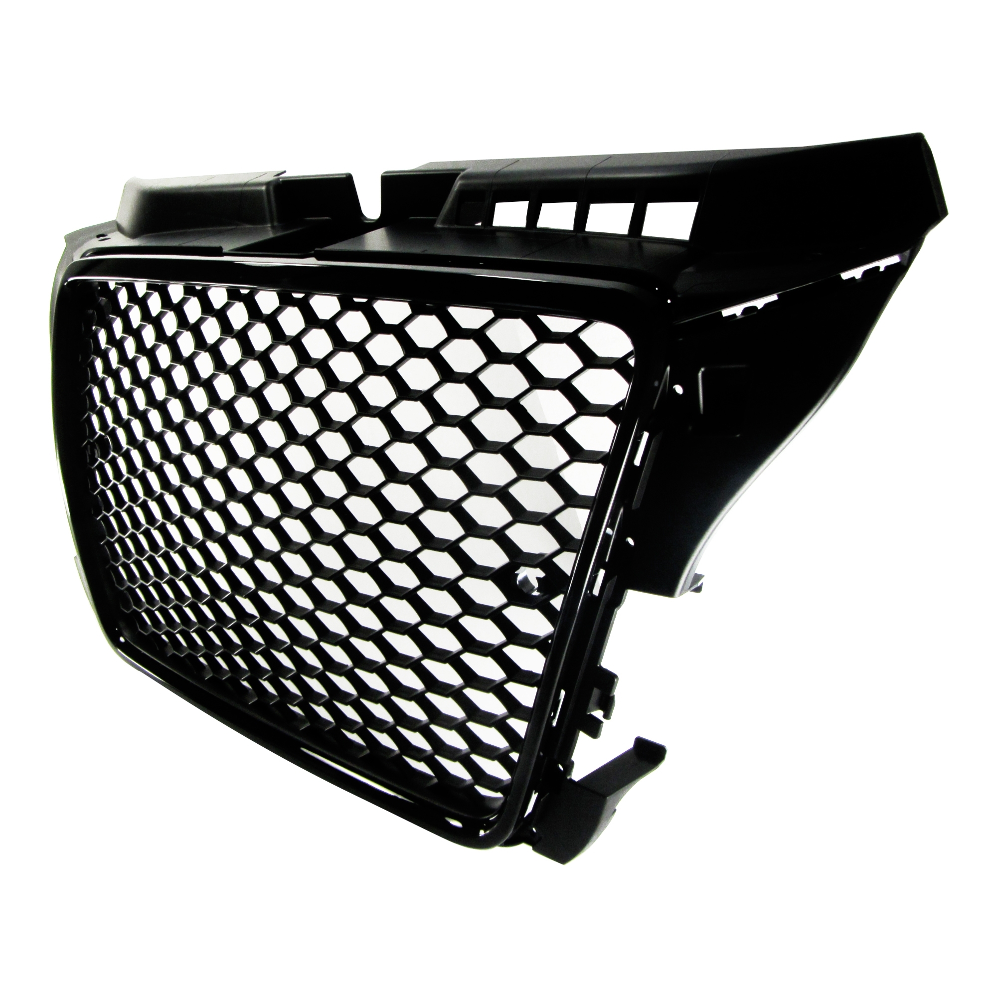 Jom Frontgrill Honeycomb   Mat Sort Til Audi A3 8p årgang 2009-2012