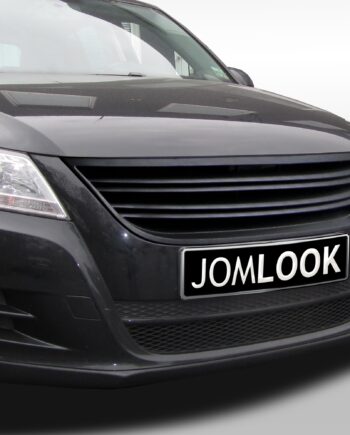 Jom Frontgrill Med Dobbeltribber Sort Uden Logo Til Vw Tiguan  20072011