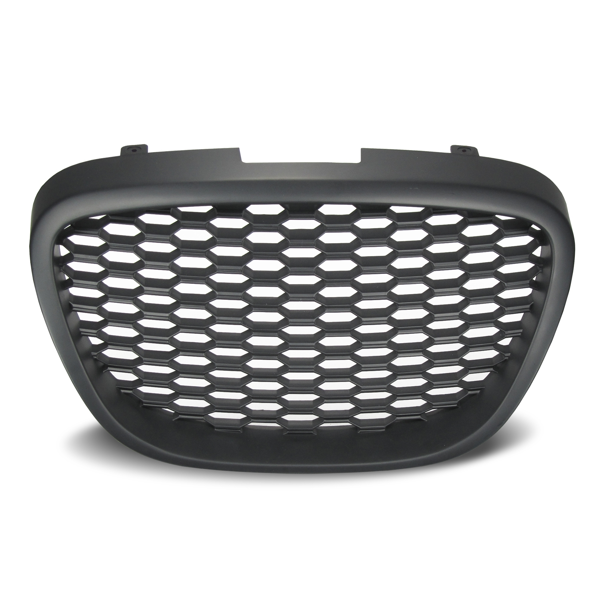 Jom Frontgrill Med Hony Comb Gitter Sort Til Seat Leon 1p årgang 2005-2009 Uden Logo