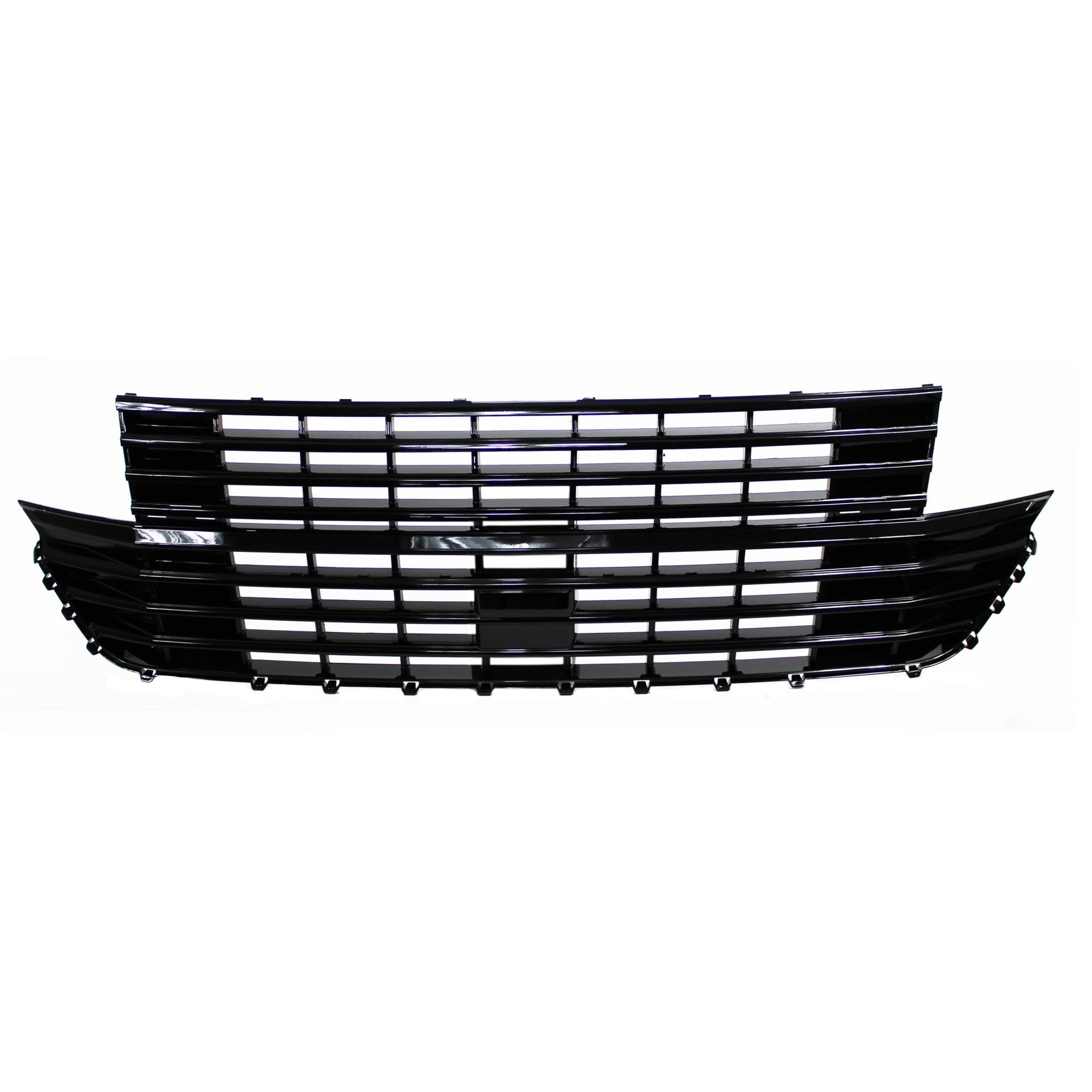 Jom Frontgrill Sort Højglans Uden Logo Til Vw Vw T6 2019-