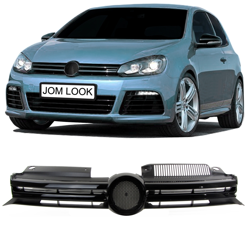 Jom Frontgrill Sort Vw Golf   1k  årgang 10 2008 -10 2012    Logo