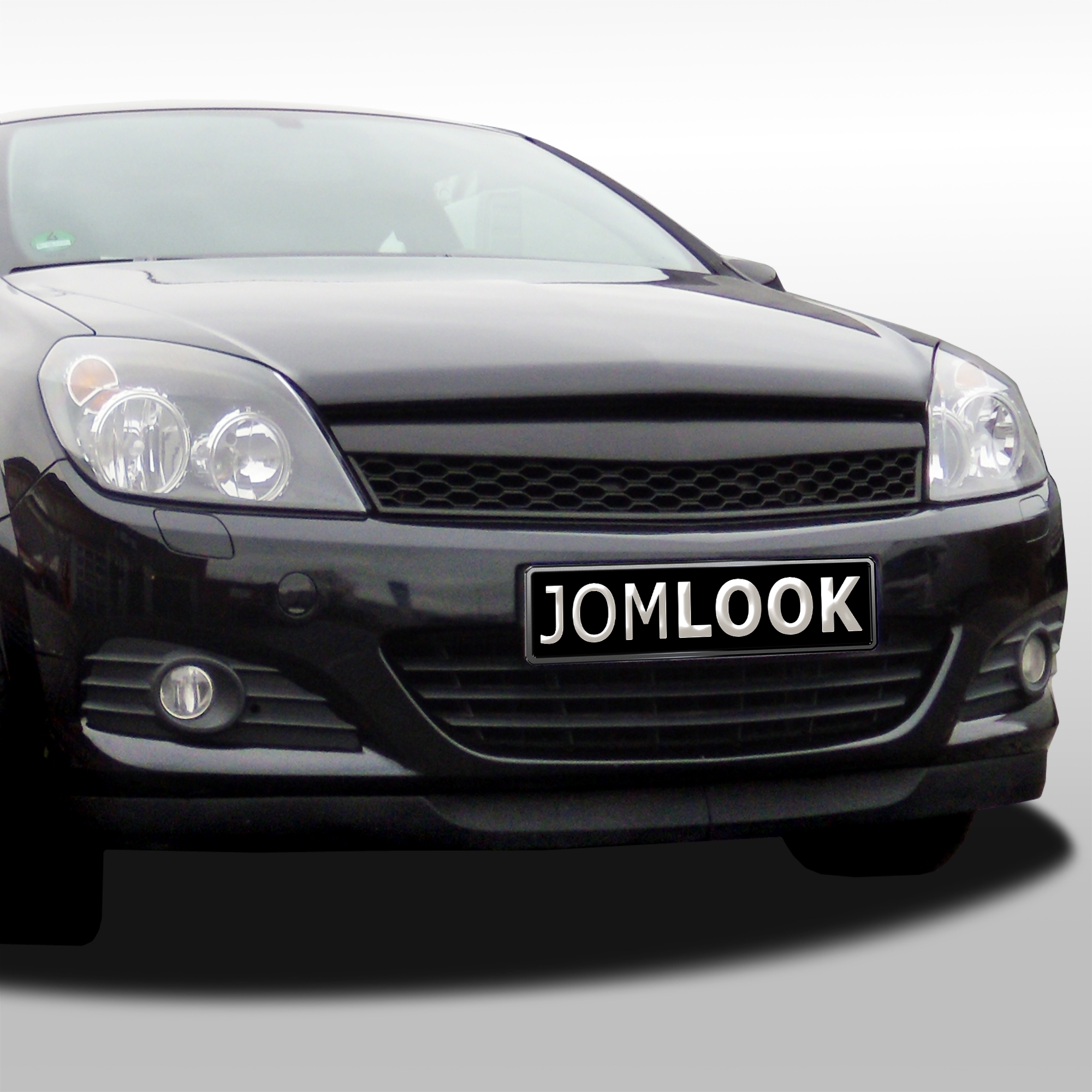 Jom Frontgrill Sports Look Sort Til Opel Astra     Dørsâ årgang 2005-2007 Uden Logo