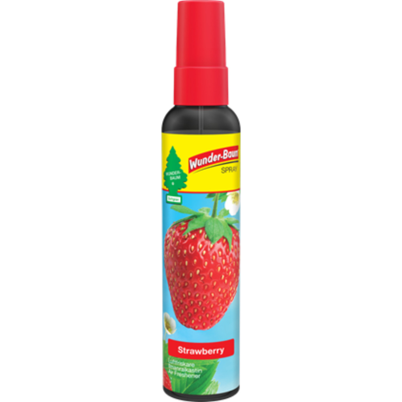 Jordbær Duft  Luftfrisker   Spray Flaske 103ml Fra Wunderbaum