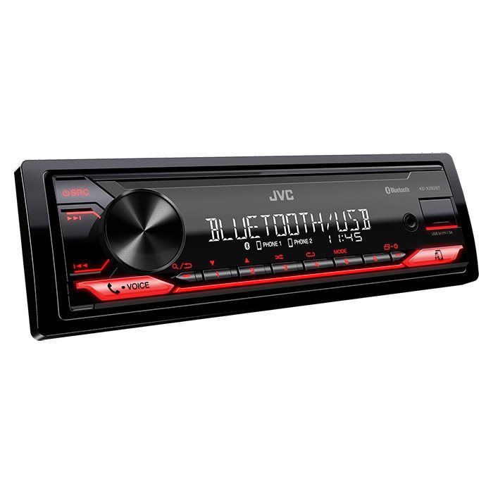 Jvc Autoradio Kd-x282bt Rds Tuner Uden Drev 100 Mm Dyb