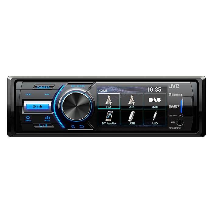 Jvc Autoradio Kd-x561   Din Multimedia   Quot  Skærm Med Fm Og Dab