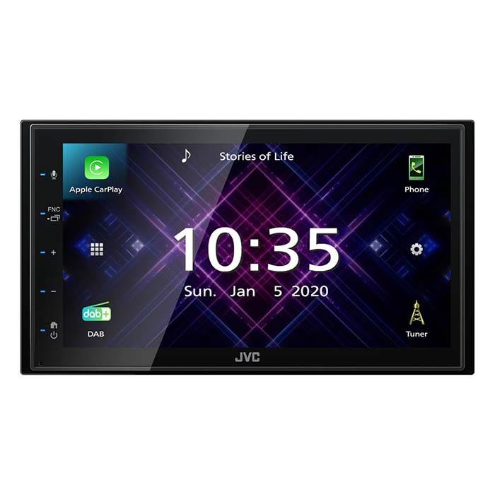 Jvc Autoradio Kw-m565dbt   Din App Radio   Carplay   Android Dab