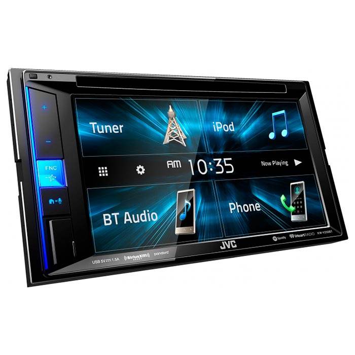 Jvc Autoradio Kwv250bt   Din Cd Rds Turner    Bluetooth       Quot  Skærm
