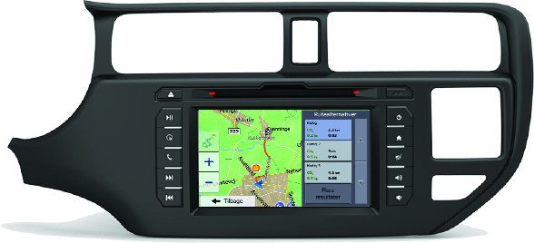 Kia Rio Navigation