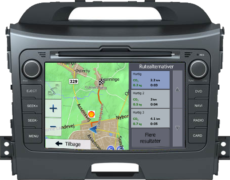 Kia Sportage Navigation
