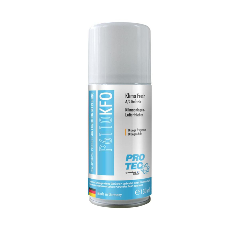 Klima Fresh     Refresh  Renser   Desinficerer Klima-anlæg   Air-condition  Protec  150ml