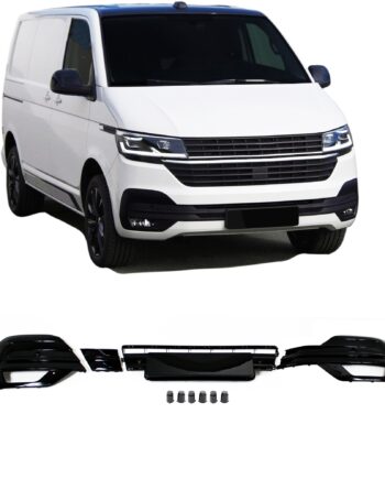 Kofangergitter Sort Højglans Til Vw T6    årgang 2019-