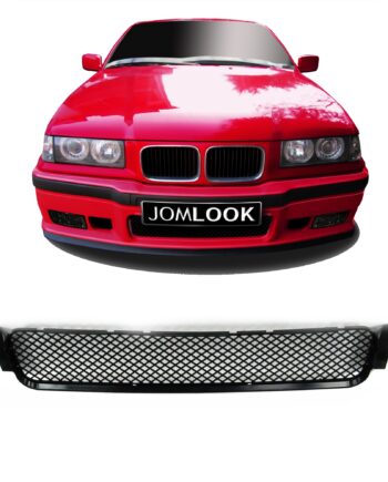 Kofangergitter Sort Til Bmw   Series E36 Sedan Coupe Cabrio Touring Compact  årgang 1991-1999