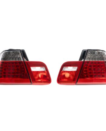 Led Baglygter Klar Glas Rød Hvid Til Bmw E46   Serie  Sedan  årgang 2001-2005