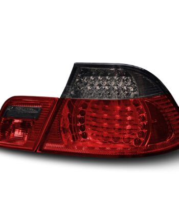 Led Baglygter Klar Glas Rød Røgfarvet Til Bmw E46   Serie  Sedan  årgang 2001-2005