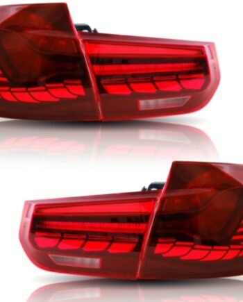 Led Baglygter Med Dynamisk Oled Led Blink  Rød Til Bmw F30   F35    Serie  Sedan  2011-2019