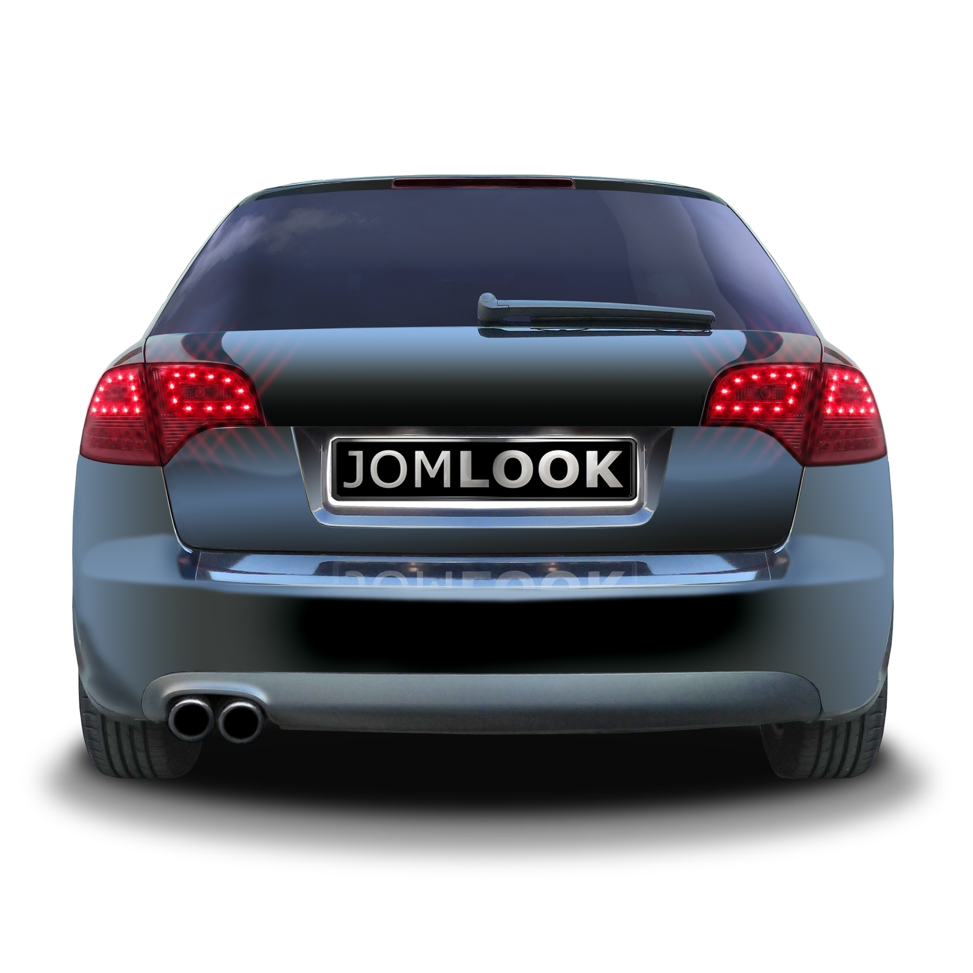 Led Baglygter Mørk Rød Til Audi A4 Avant B7  årgang 2004-2008