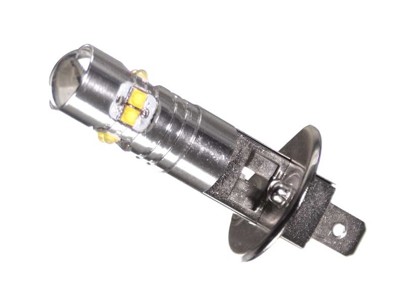 Led Pære H1 10-30v Canbus  50w  Xenon Hvid