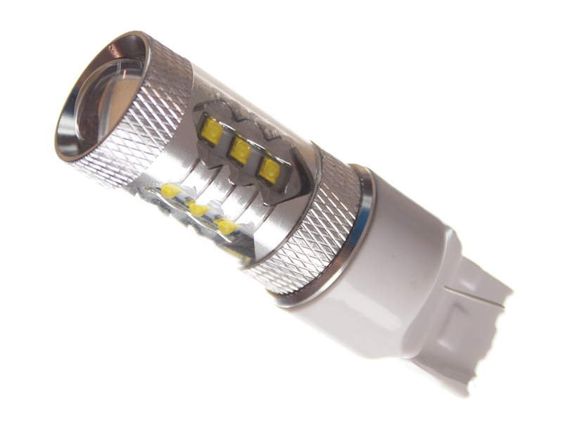Led Pære 80w Cree Led 10-30v 7440 Canbus Xenon Hvid