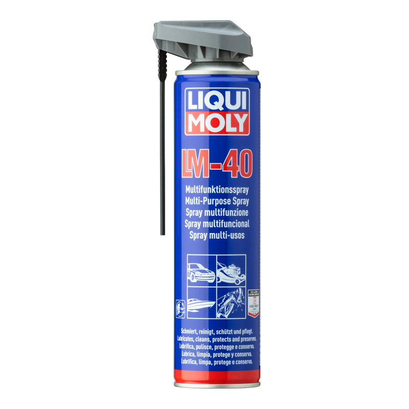 Lm40 Multispray   Smører  Løsner  Rengøre   Plejer   400ml Fra Liqui Moly