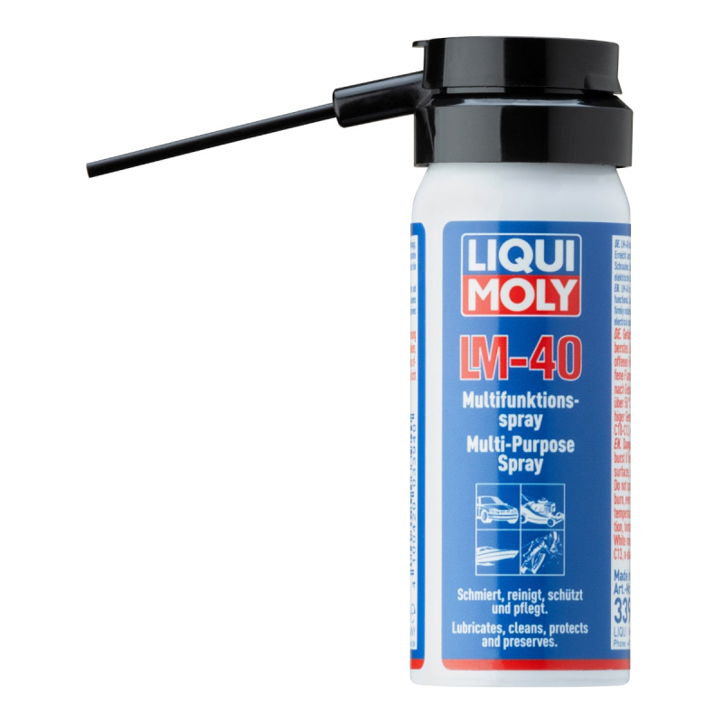 Lm40 Multispray   Smører  Løsner  Rengører   Plejer  50ml