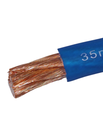 35 Mm2 Powerkabel Blå Transparant -  Meter