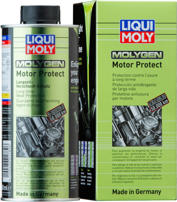 Molygen Motorprotect  Indvendig Motorbeskyttelse Med Liqui Moly  500ml