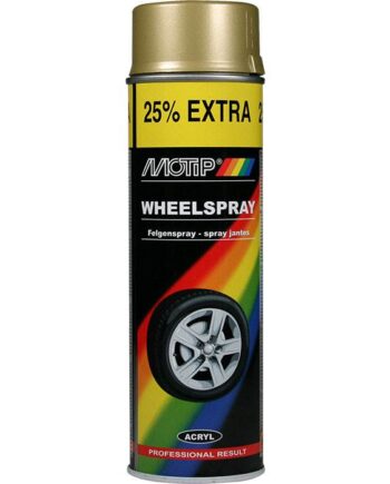 Motip Fælgspray Guld 500 Ml