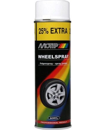 Motip Fælgspray Hvid 500 Ml