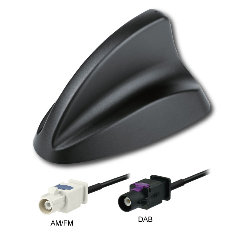 Mta Calearo Shark   Antenne  Fm Am Og Dab Dab