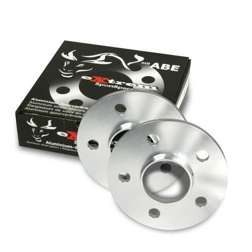 Njt Exstrem Spacer Sæt 20 Mm 5x112  66 6mm Audi Chrysler Mercedes Vw