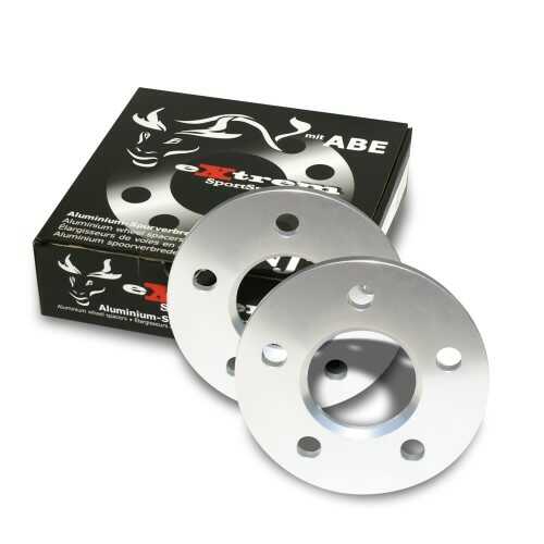Njt Exstrem Spacer Sæt 20 Mm 5x112  66   Mm Audi Chrysler Mercedes Vw