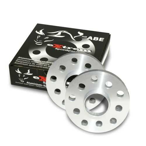 Njt Exstrem Spacer Sæt 40 Mm 5x100   5x112  57 1mm Audi Bentley Chrysler Ford