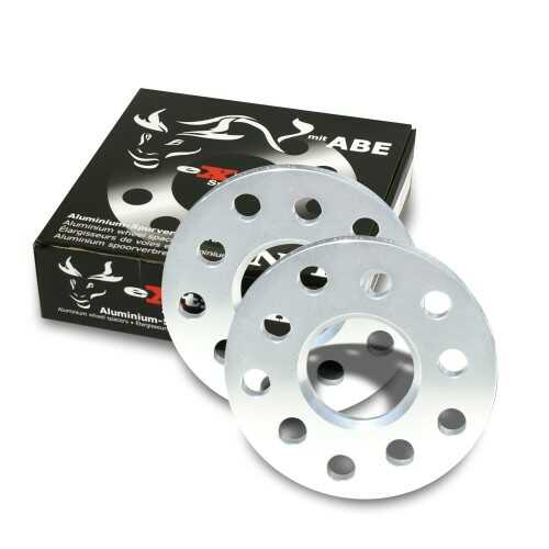 Njt Exstrem Spacer Sæt 20 Mm 4x100   4x108  57   Mm Audi Bmw Seat Skoda Vw