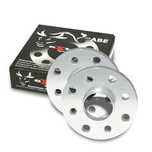 Njt Exstrem Spacer Sæt 30 Mm 4x100   4x108  57 1mm Audi Bmw Seat Skoda Vw