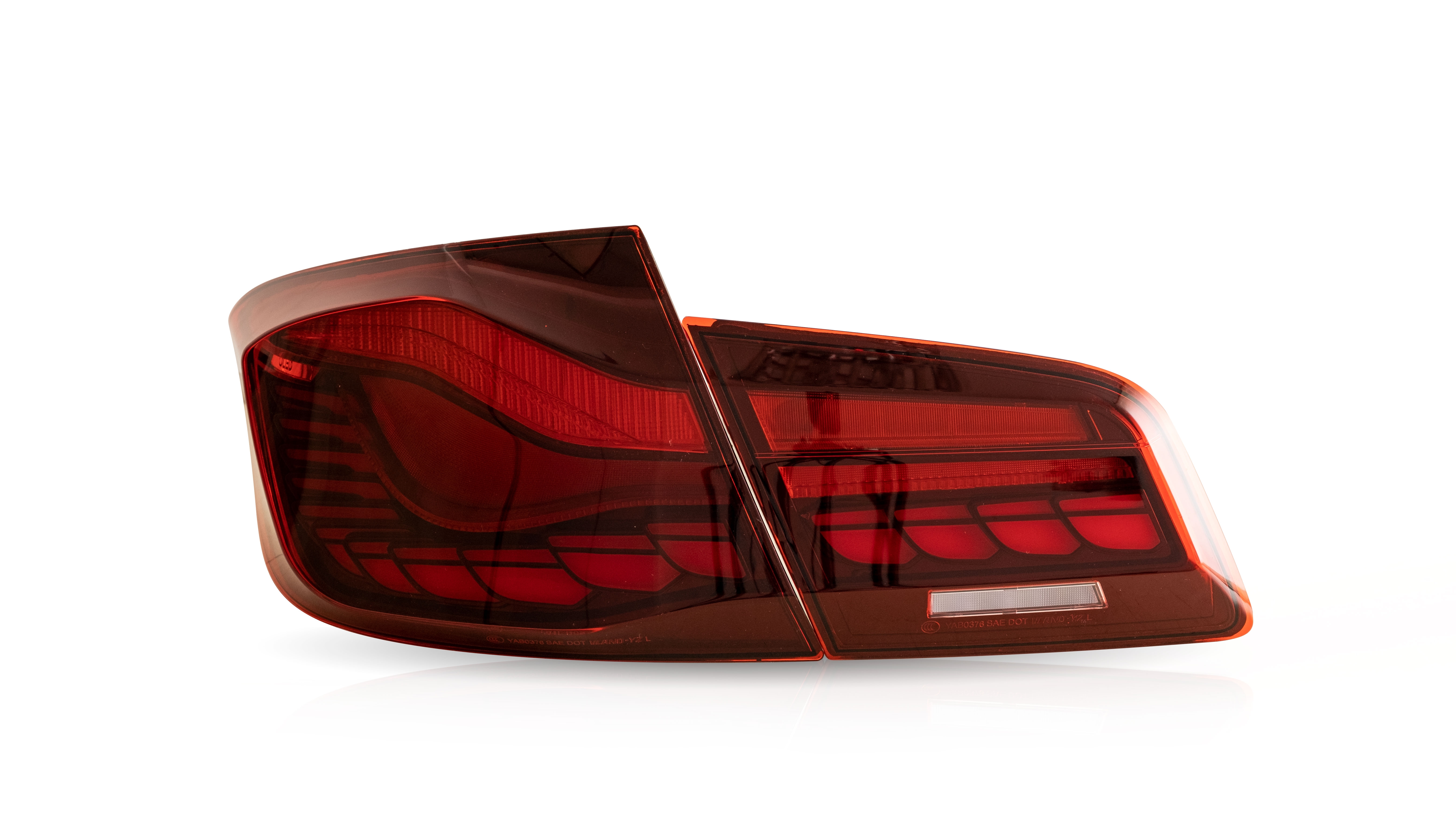 Oled Led Baglygter Med Dynamisk Led Blink  Klar Rød Til Bmw F10   Serie  Sedan  årgang 2010-2017