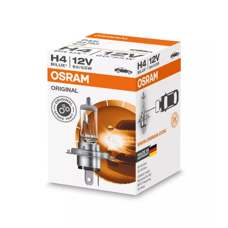 Osram Original H4 12v 60 55w Pære    Stk