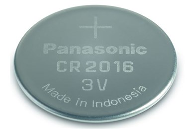 Panasonic Cr2016el 6bp Knapcelle Batteri   Stk