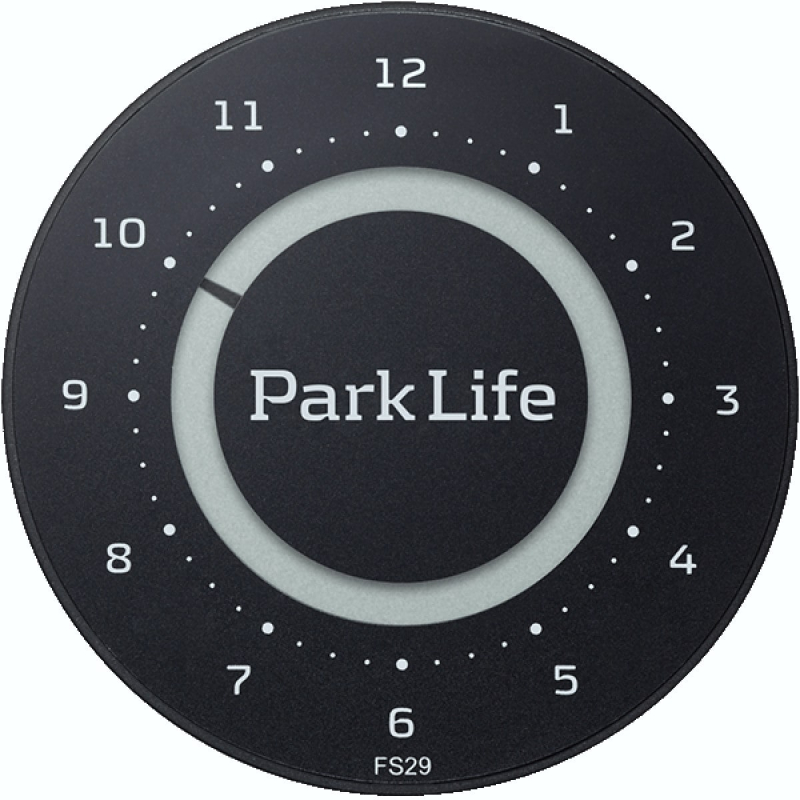 Parklife Parkerings Ur  Carbon Black  Fs29  Fra Needit