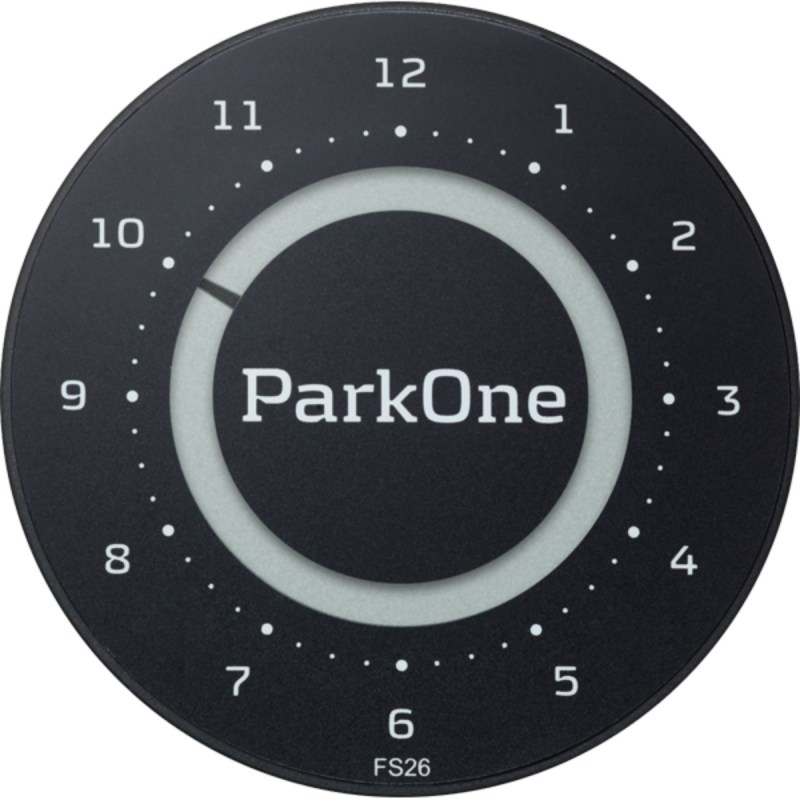 Parkone   Parkerings Ur  Carbon Black  Fs26  Fra Needit