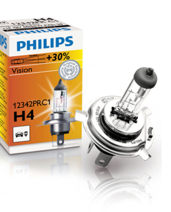 Philips H4 Vision 12v 60 55w P43t-38   Stk