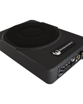 Phoenix Gold 10 Quot  Aktiv Subwoofer Under Sæde 200w Rms