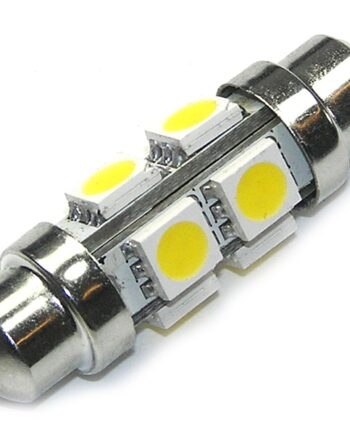 Pinolpære 12 18vdc 38mm     Smd Varm Hvid   Stk