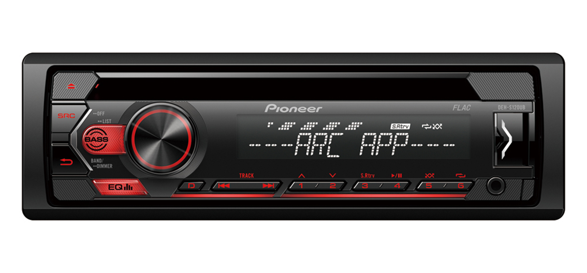 Pioneer Deh-s120ub Enkelt Din Bilradio Med Cd-afspiller
